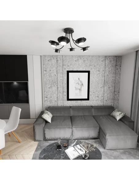 Lampa sufitowa ENSO 6 EMIBIG