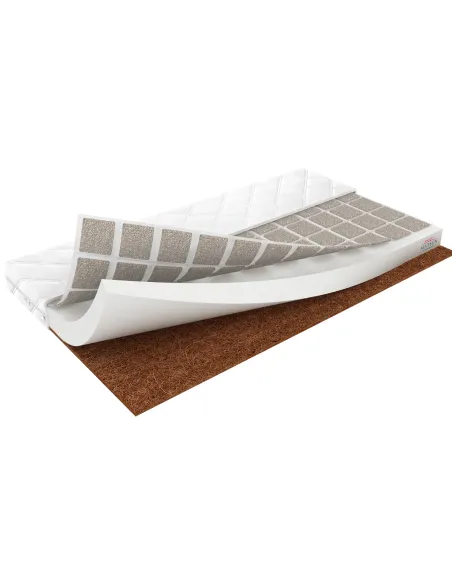 Materac kokos-pianka-gryka MEBLE WRÓBEL piankowy