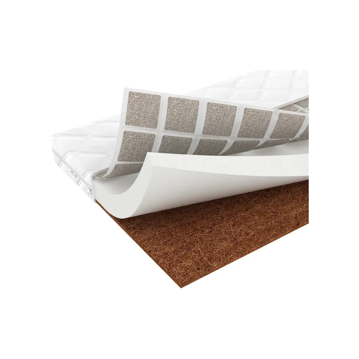 Materac kokos-pianka-gryka MEBLE WRÓBEL piankowy