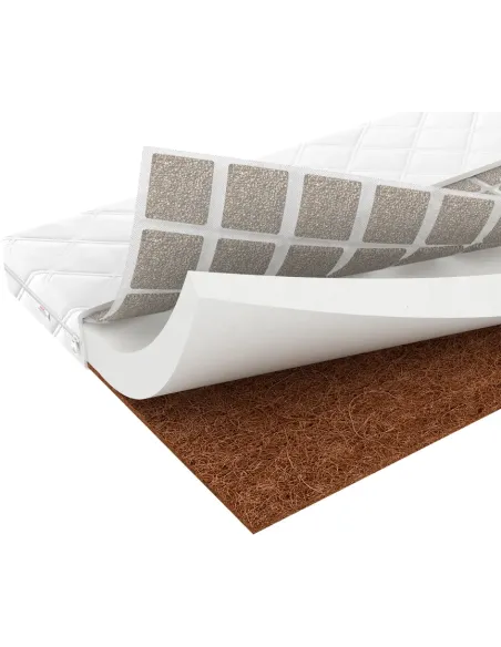 Materac kokos-pianka-gryka MEBLE WRÓBEL piankowy