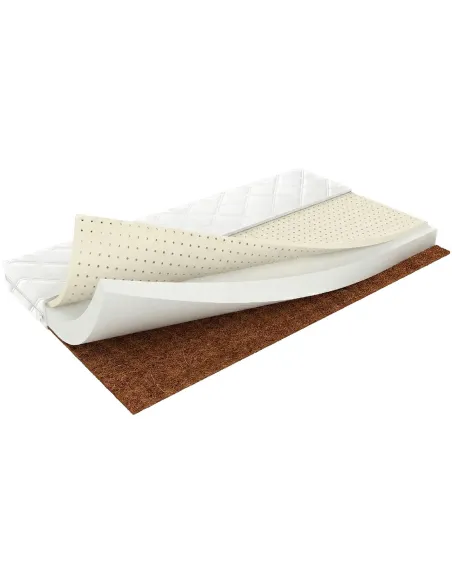 Materac kokos-pianka-lateks MEBLE WRÓBEL piankowy