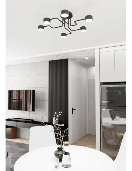 Lampa sufitowa KURAGE 6 EMIBIG