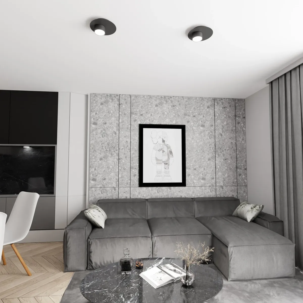 Lampa sufitowa BOLX 1 EMIBIG