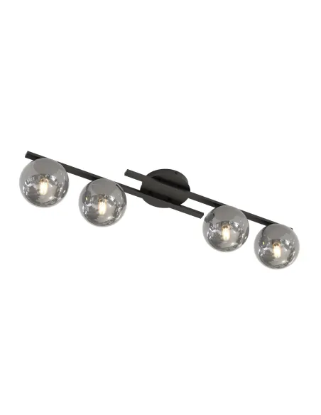 Lampa sufitowa KAIRO 4 BL GRAFIT EMIBIG