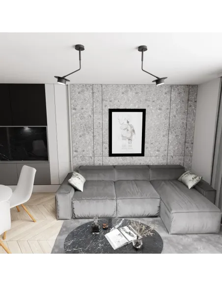 Lampa sufitowa MIZU 1 BL EMIBIG