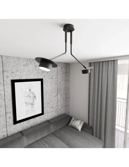 Lampa sufitowa MIZU 2 BL EMIBIG