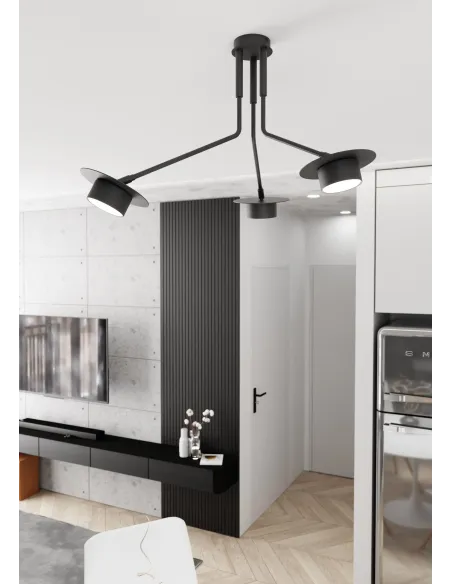 Lampa sufitowa MIZU 3 BL EMIBIG