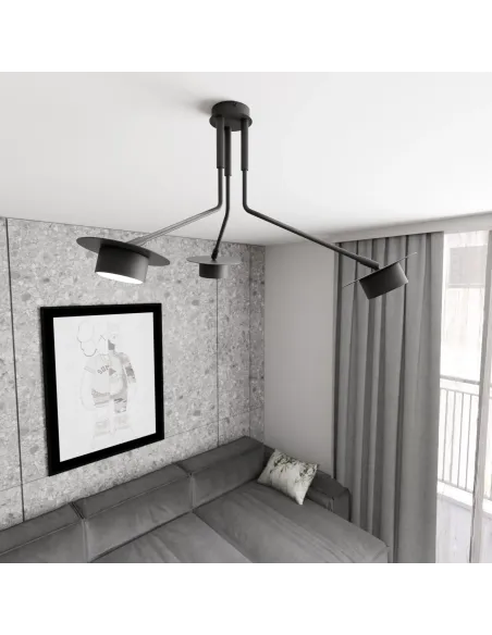 Lampa sufitowa MIZU 3 BL EMIBIG