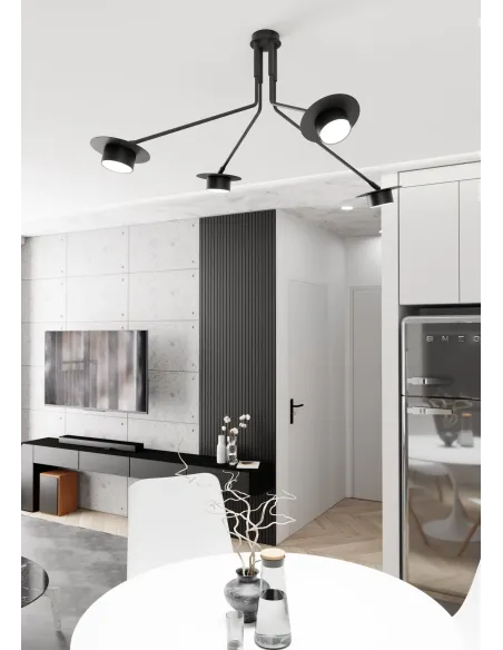 Lampa sufitowa MIZU 4 BL EMIBIG