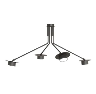 Lampa sufitowa MIZU 4 BL EMIBIG