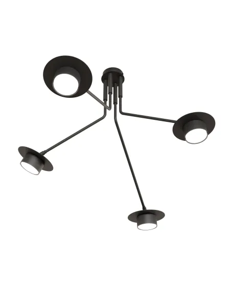 Lampa sufitowa MIZU 4 BL EMIBIG