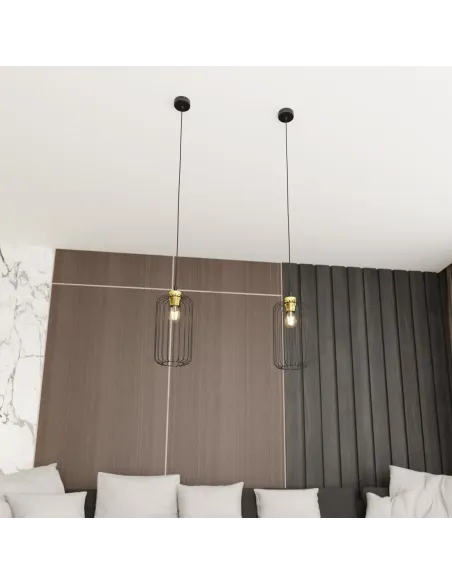 Lampa wisząca VANDER 1 BL EMIBIG