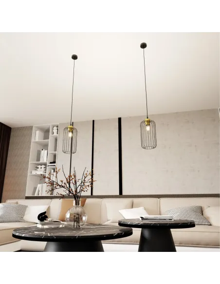 Lampa wisząca VANDER 1 BL EMIBIG