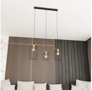 Lampa wisząca VANDER 3 BL EMIBIG 2