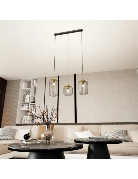 Lampa wisząca VANDER 3 BL EMIBIG