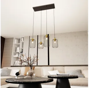 Lampa wisząca VANDER 4 BL EMIBIG 2