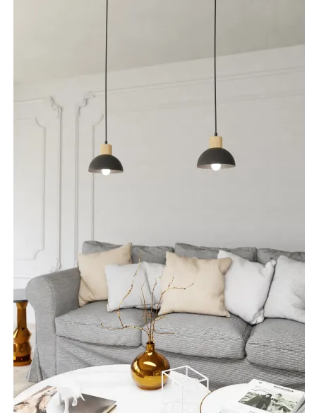 Lampa wisząca SECO 1 BL EMIBIG