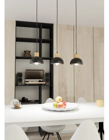 Lampa wisząca SECO 3 BL EMIBIG