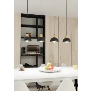 Lampa wisząca SECO 4 BL EMIBIG 2