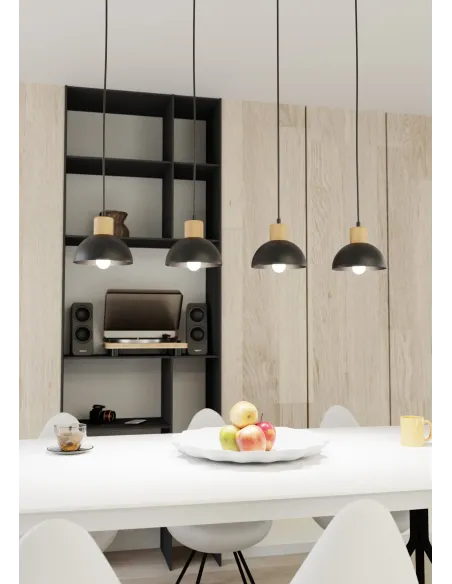 Lampa wisząca SECO 4 BL EMIBIG