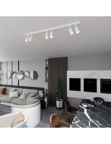 Lampa sufitowa FLASH 6 WHITE EMIBIG