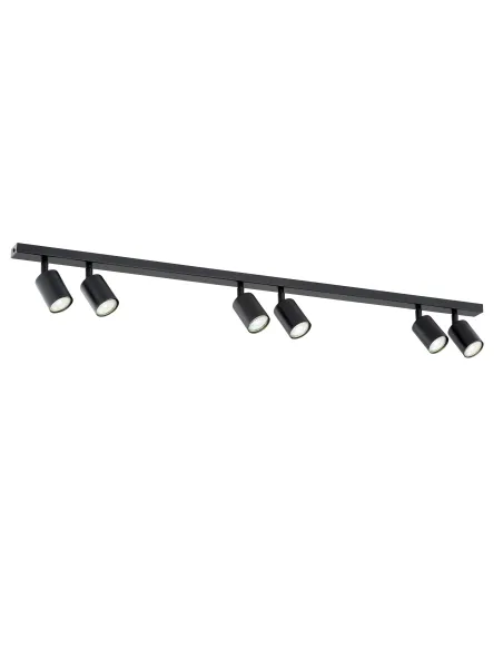 Lampa sufitowa FLASH 6 BLACK EMIBIG
