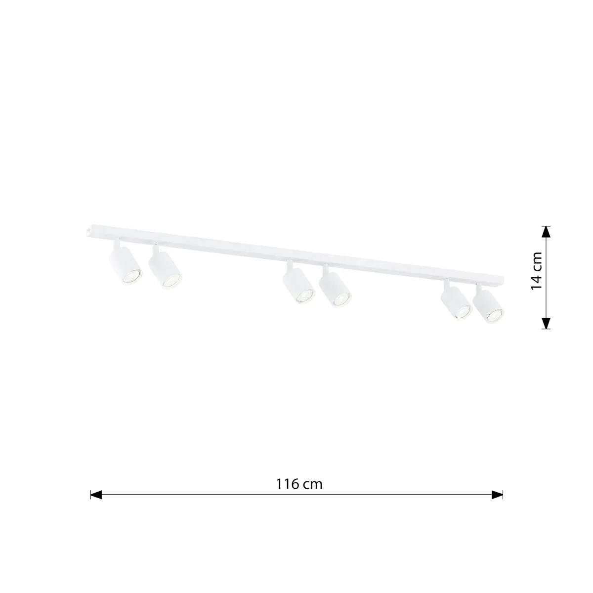 Lampa sufitowa FLASH 6 EMIBIG