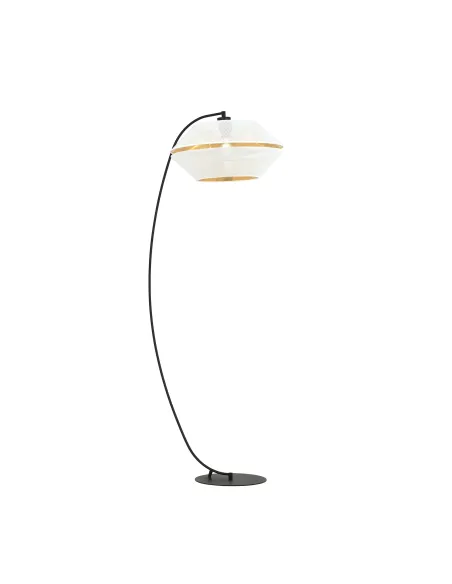 Lampa podłogowa MALIA LP WHITE/GOLD EMIBIG