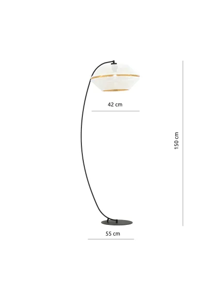 Lampa podłogowa MALIA LP EMIBIG