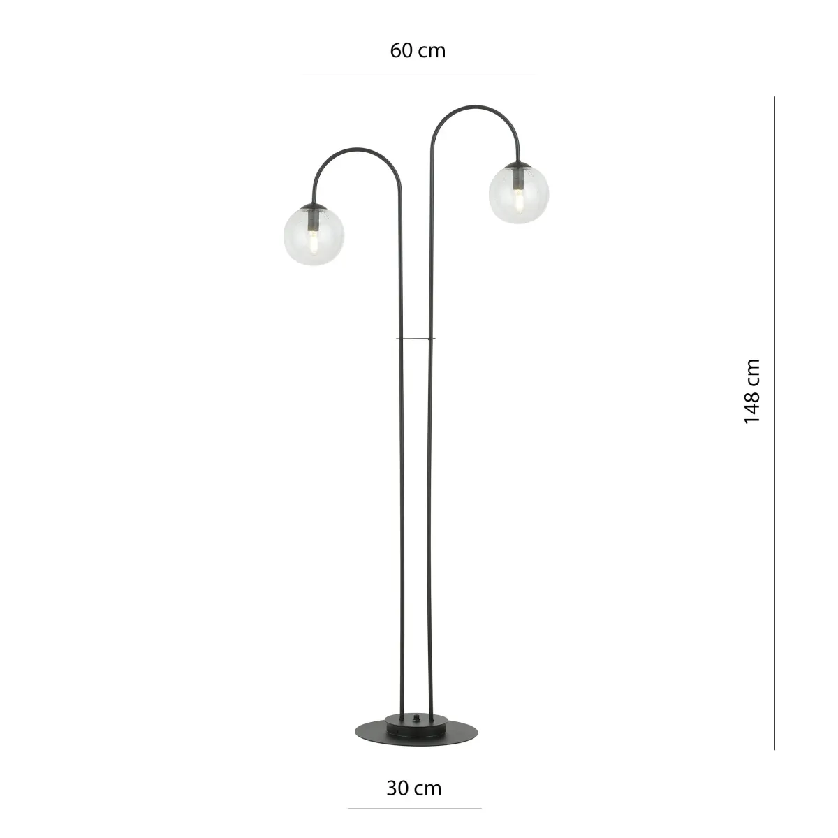 Lampa podłogowa ARCHI LP2 BL EMIBIG