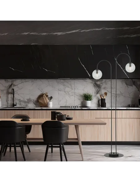 Lampa podłogowa ARCHI LP2 BL TRANSPARENT EMIBIG