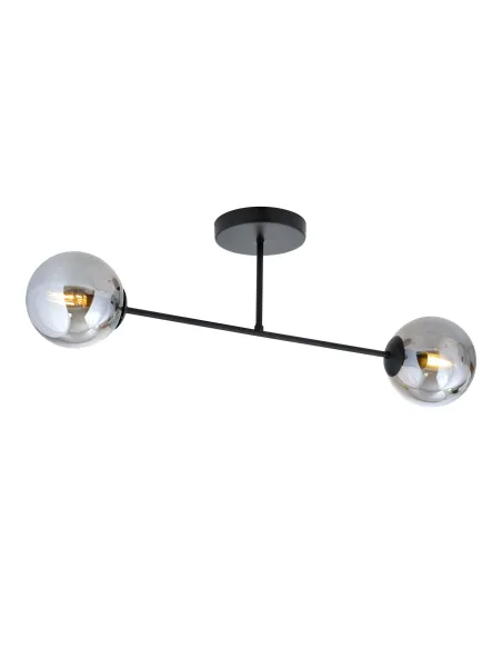 Lampa sufitowa ROMA 2 BL GRAFIT EMIBIG