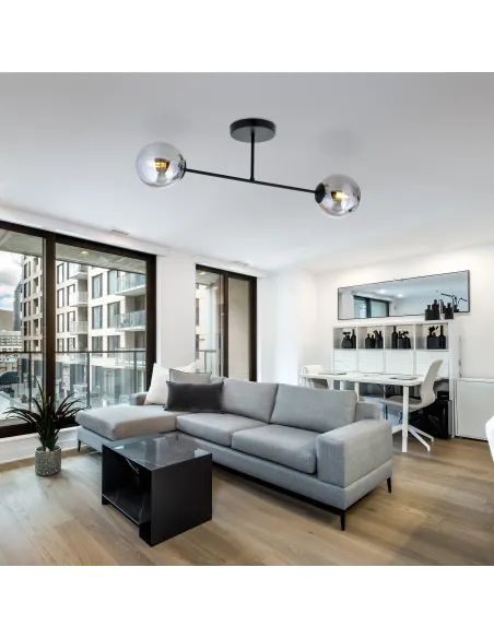 Lampa sufitowa ROMA 2 BL GRAFIT EMIBIG