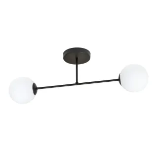 Lampa sufitowa ROMA 2 BL OPAL EMIBIG