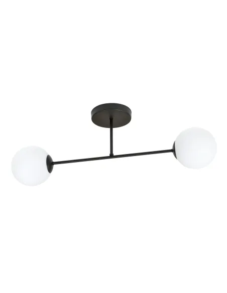 Lampa sufitowa ROMA 2 BL OPAL EMIBIG