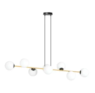 Lampa sufitowa GRAVITY 8 BL OPAL EMIBIG