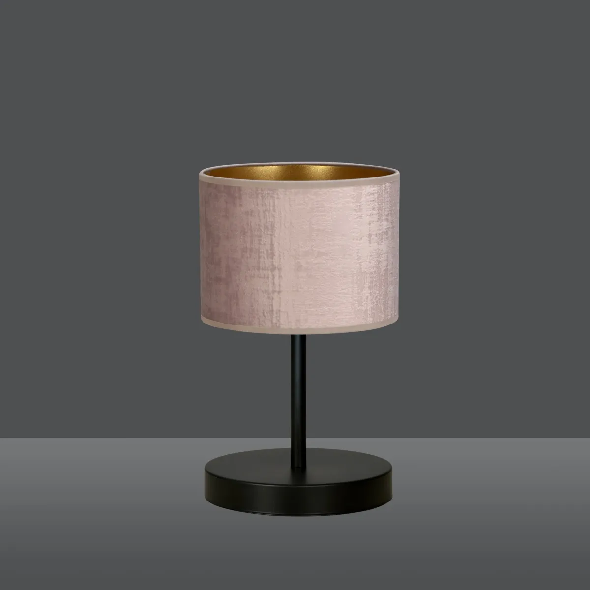 Lampa stołowa HILDE LN1 BL ROSE EMIBIG