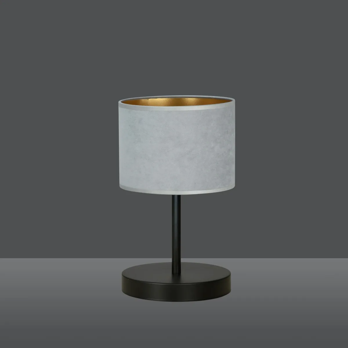 Lampa stołowa HILDE LN1 BL GRAY EMIBIG