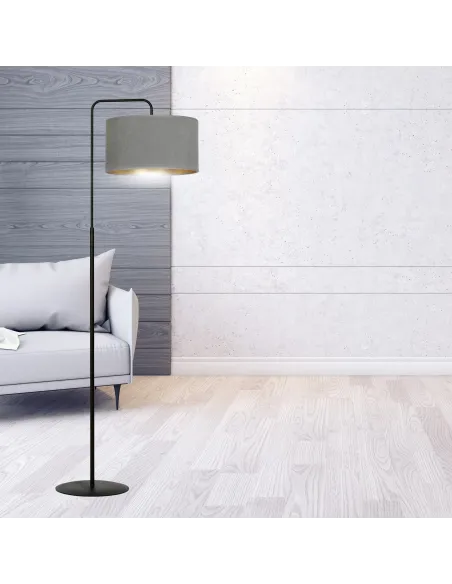 Lampa podłogowa HILDE LP1 BL GRAY EMIBIG