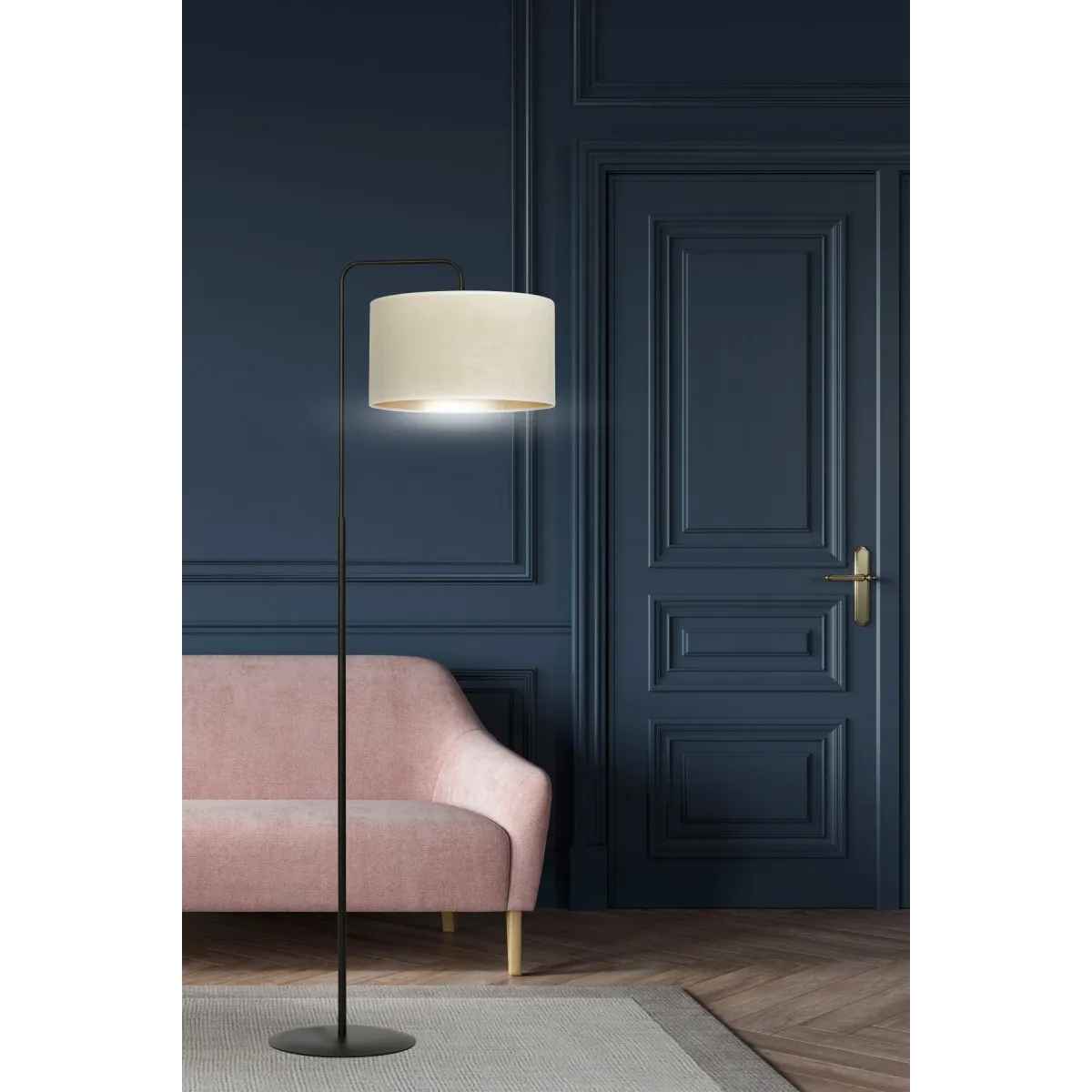 Lampa podłogowa HILDE LP1 BL WHITE EMIBIG