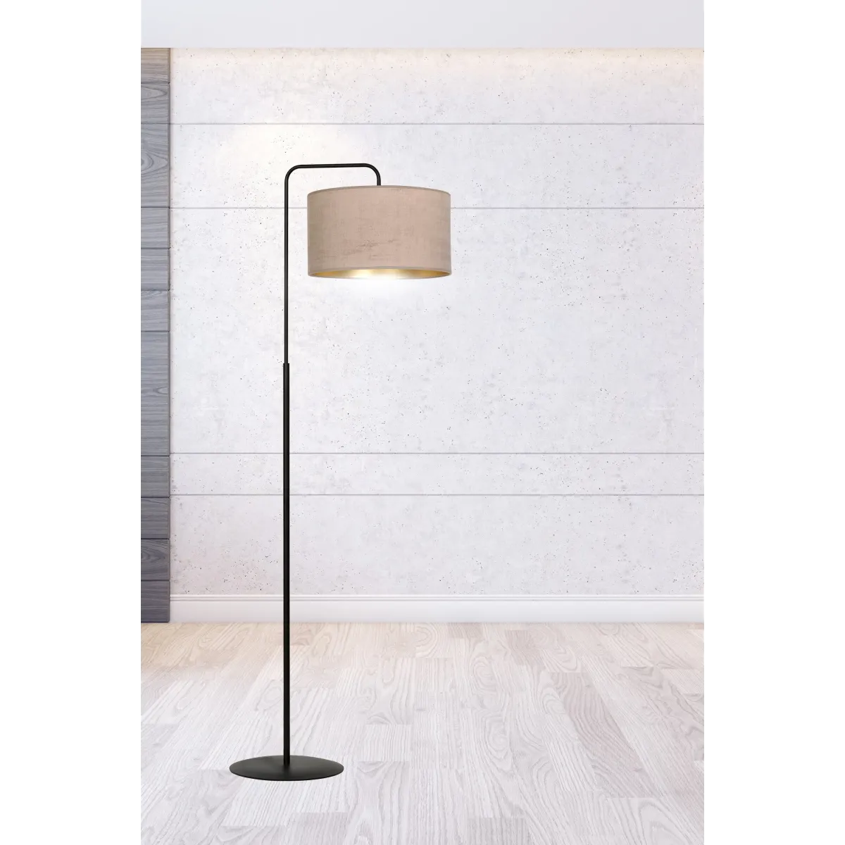 Lampa podłogowa HILDE LP1 BL ROSE EMIBIG
