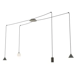 Lampa wisząca FUJI 4 GOLD EMIBIG 2