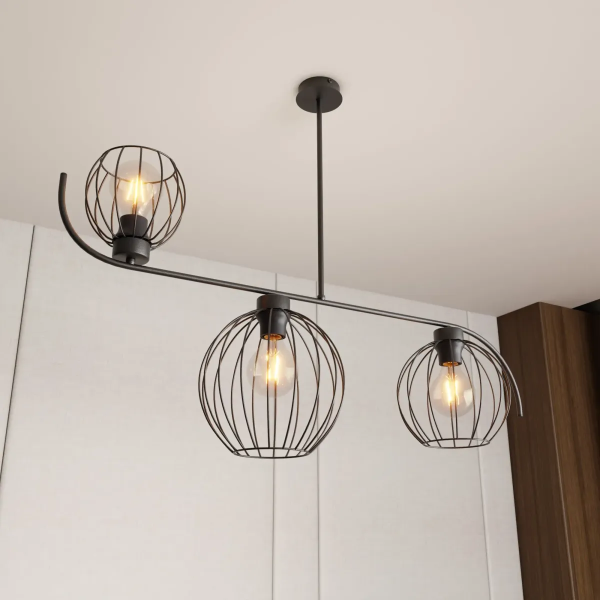 Lampa sufitowa ECHO 3 BL EMIBIG