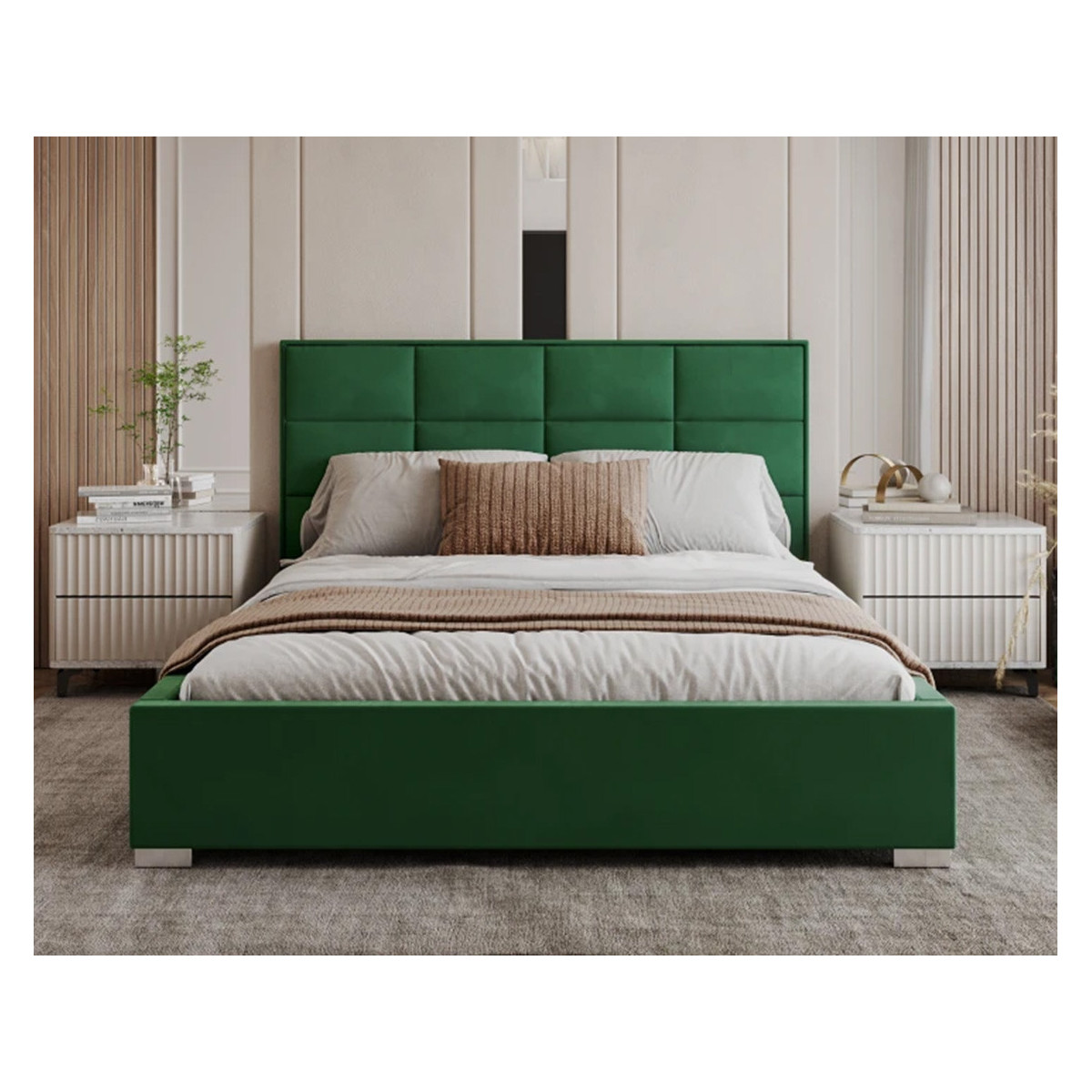 Łóżko tapicerowane APOLLO FDM podnoszone