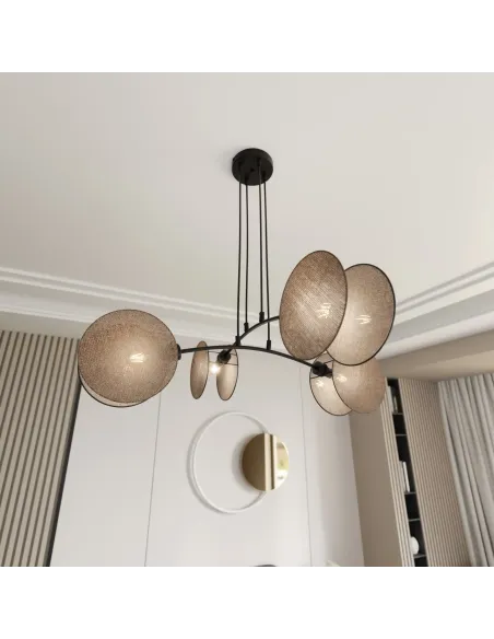 Lampa wisząca MOTIF 4 NATURAL EMIBIG