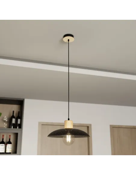 Lampa wisząca KOBE 1 BLACK EMIBIG