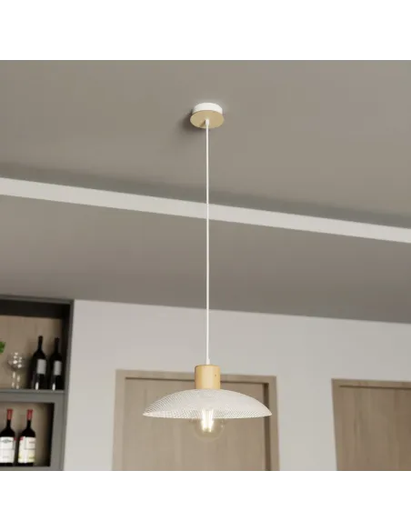 Lampa wisząca KOBE 1 WHITE EMIBIG