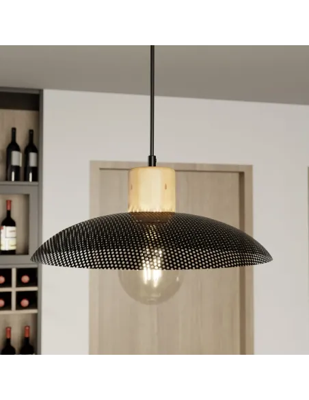 Lampa wisząca KOBE 1 BLACK EMIBIG