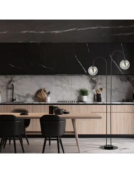 Lampa podłogowa ARCHI LP2 BL GRAFIT EMIBIG