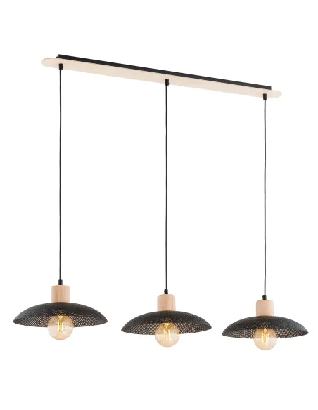 Lampa wisząca KOBE 3 BLACK EMIBIG